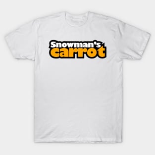 Snowman's Carrot T-Shirt